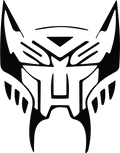 Optimus Prime Face Vinyl Sticker
