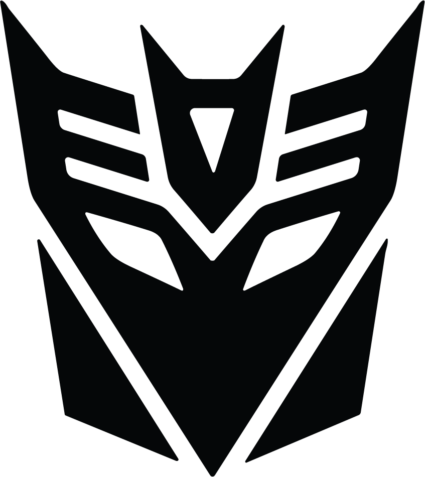Decepticons Logo Vinyl Sticker