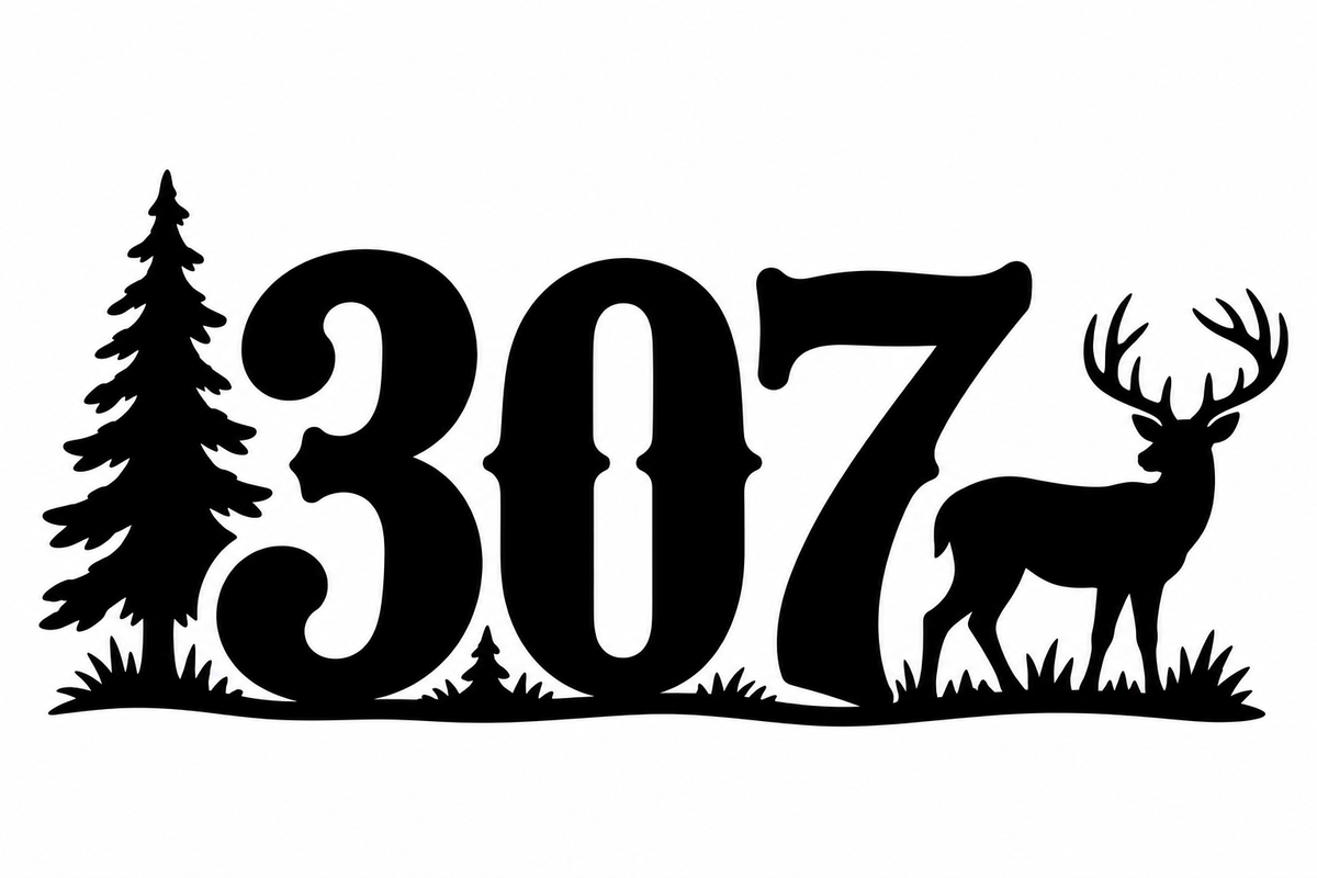 307 Deer Decal