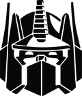 Optimus Prime G1 Helmet Vinyl Sticker