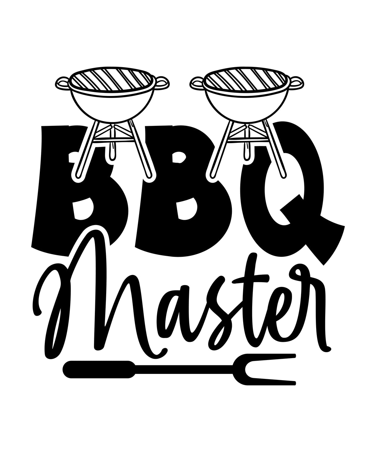 BBQ Master vinyl sticker