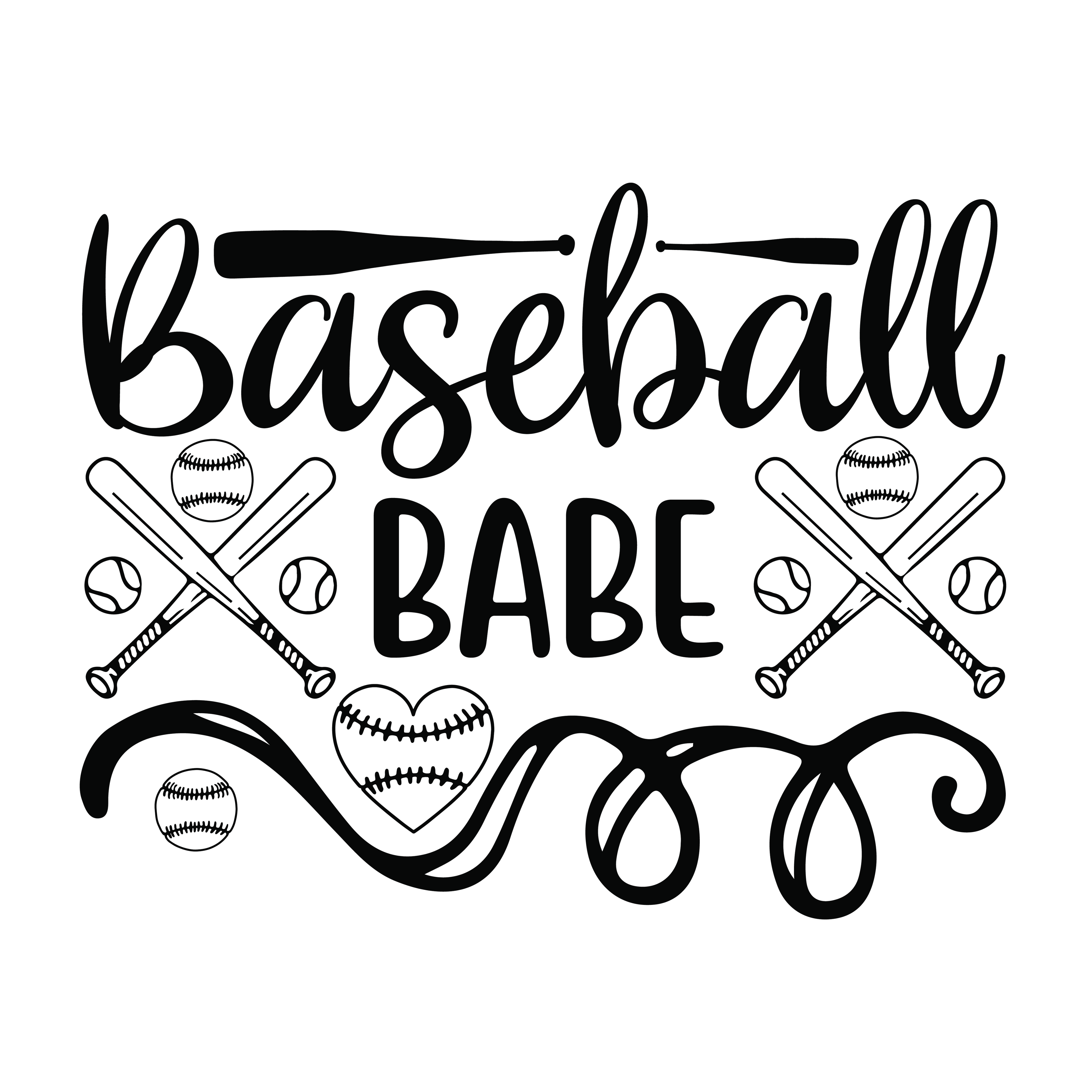 Baseball Babe Sticker