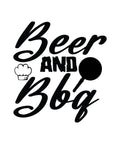 Beer and BBQ 6 vinyl sticker