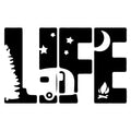 RV Life Vinyl Decal