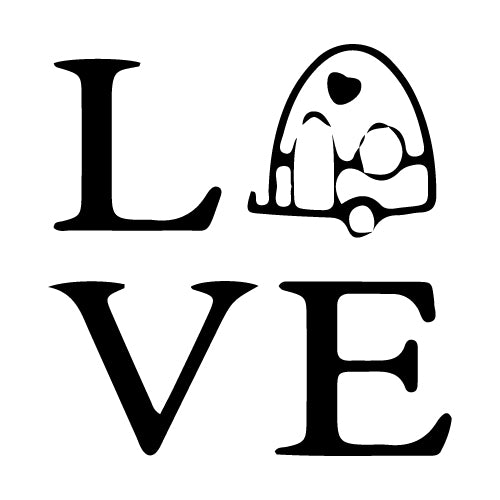 Love Camping RV Vinyl Decal