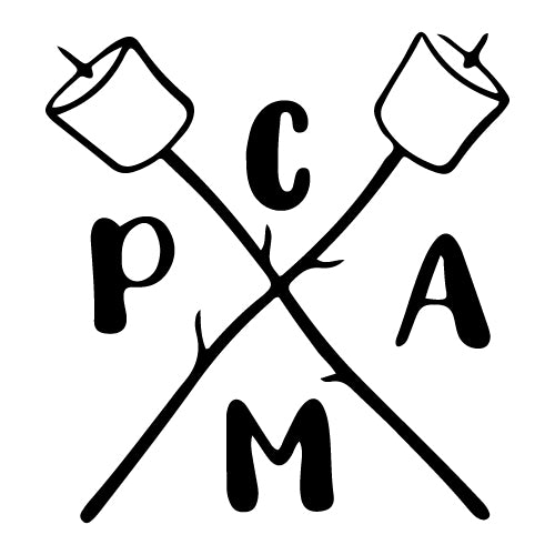 Camp Marshmallow Sticks Vinyl Decal