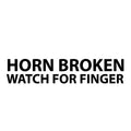 Horn Broken Watch For Finger
