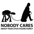 Nobody Cares About Your Stick Figure Family