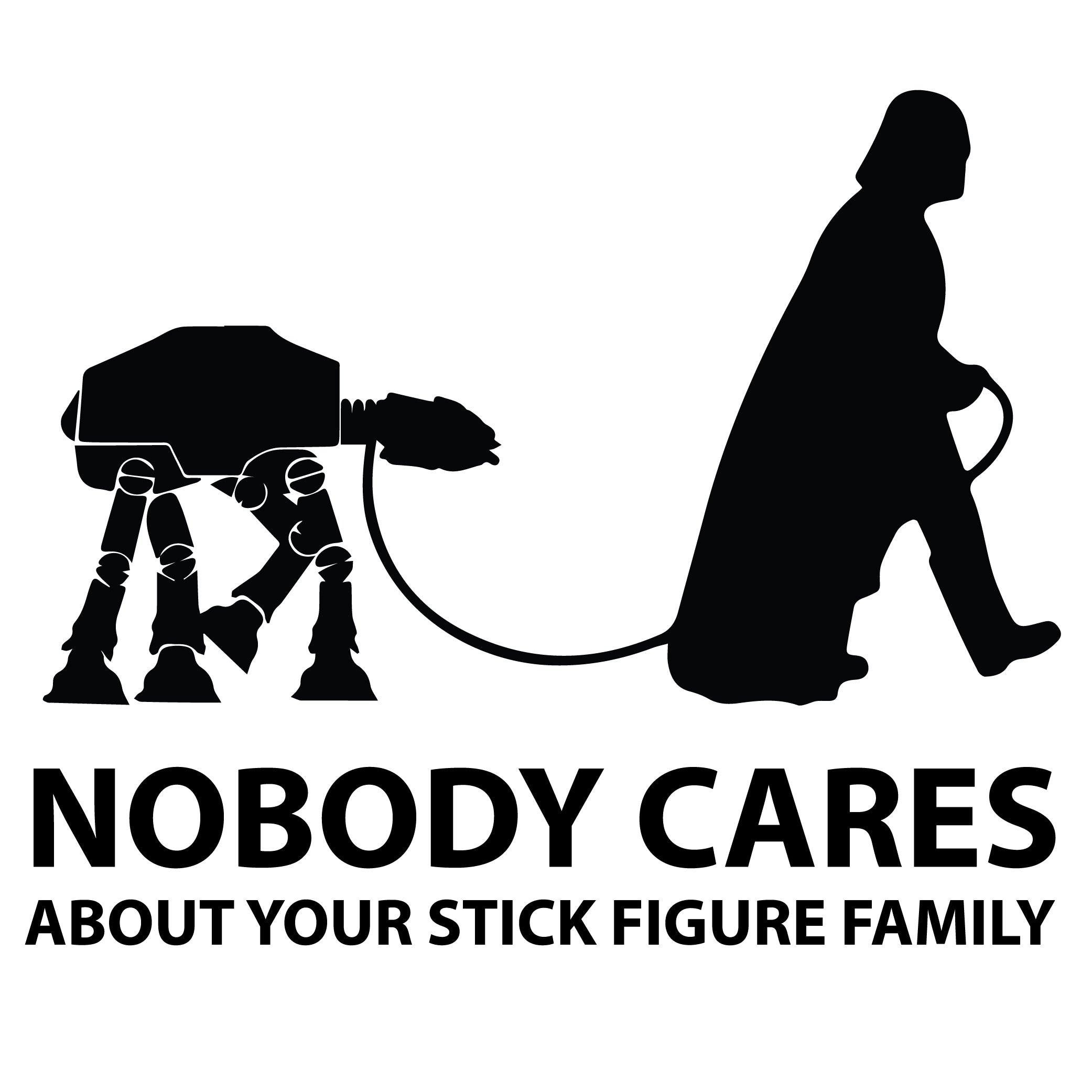 Nobody Cares About Your Stick Figure Family