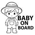 Baby On Board - Little Farmer Boy