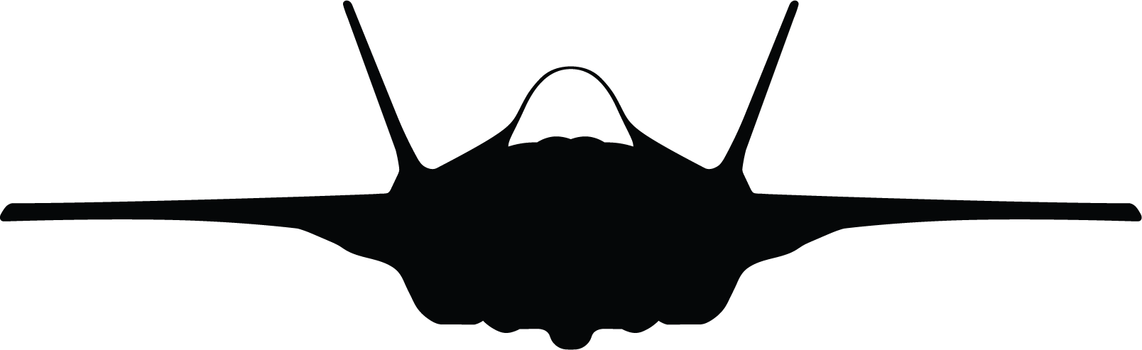 F-35 Lightning II Silhouette Sticker