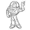 Buzz Lightyear Vinyl Sticker