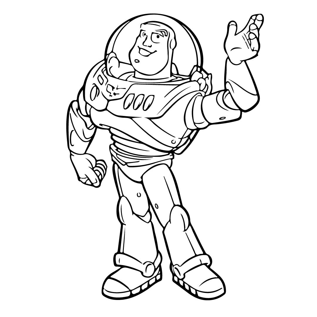 Buzz Lightyear Vinyl Sticker