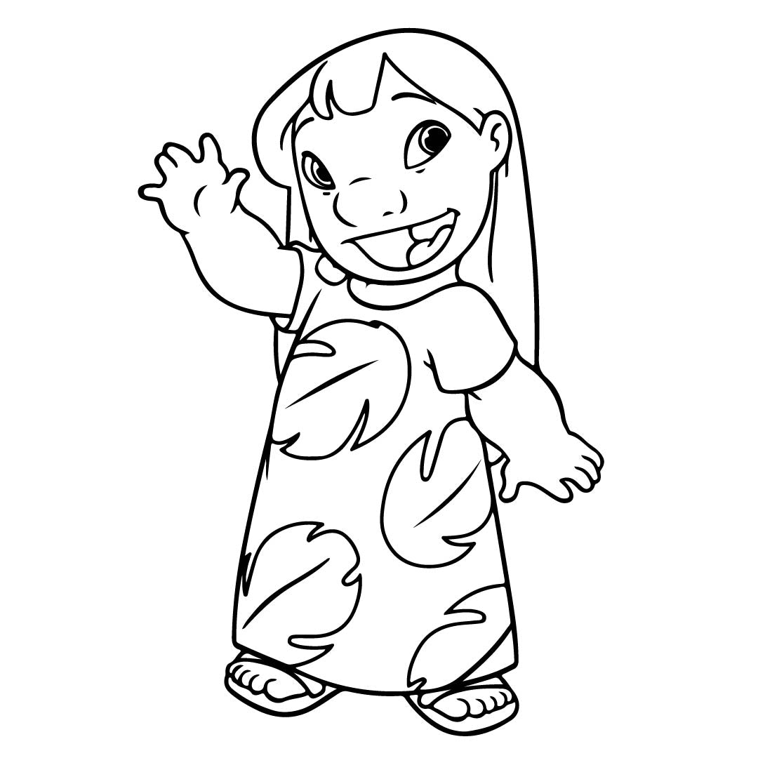Lilo Vinyl Sticker