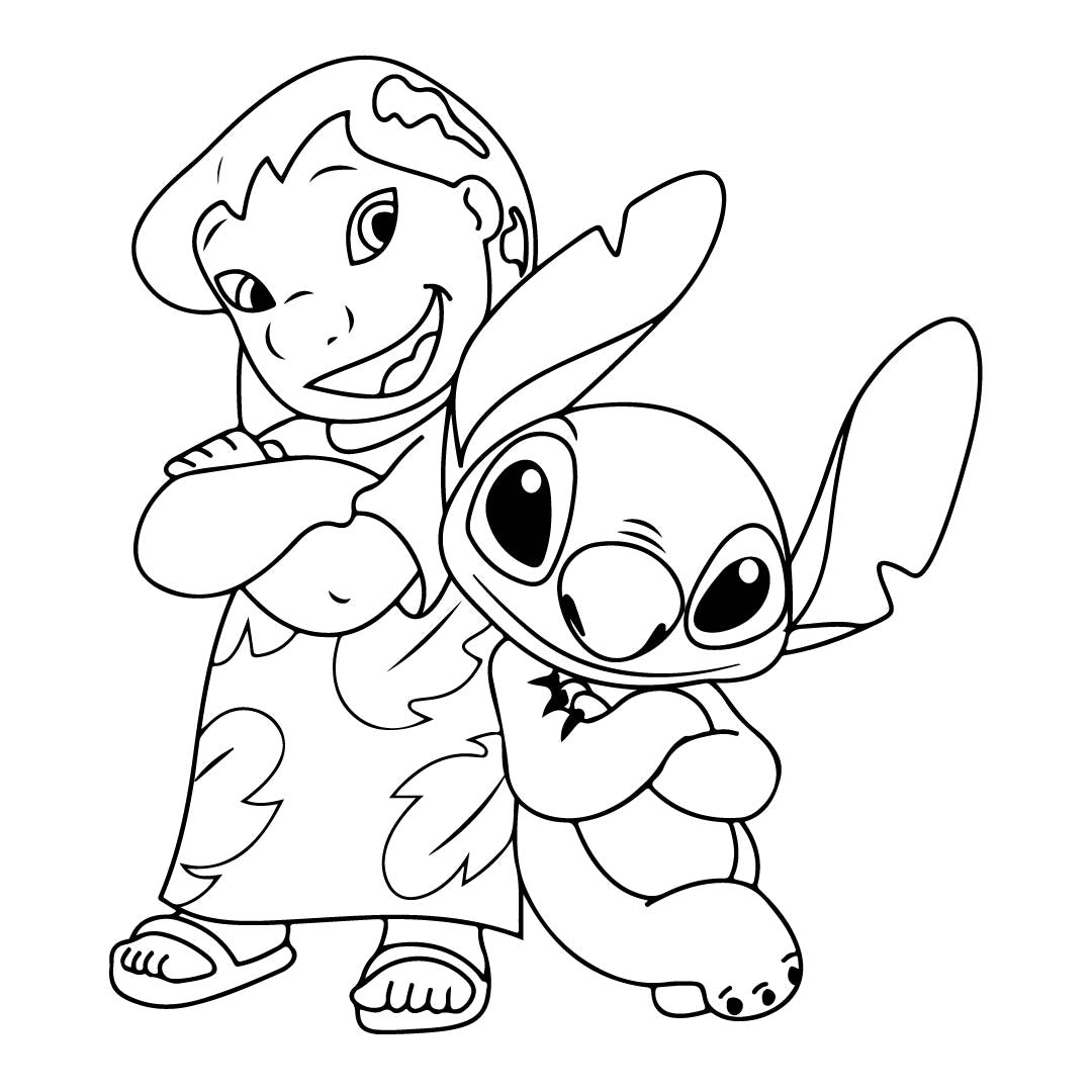 Lilo and Stitch Vinyl Sticker