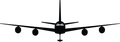 KC-135 Stratotanker Silhouette Sticker