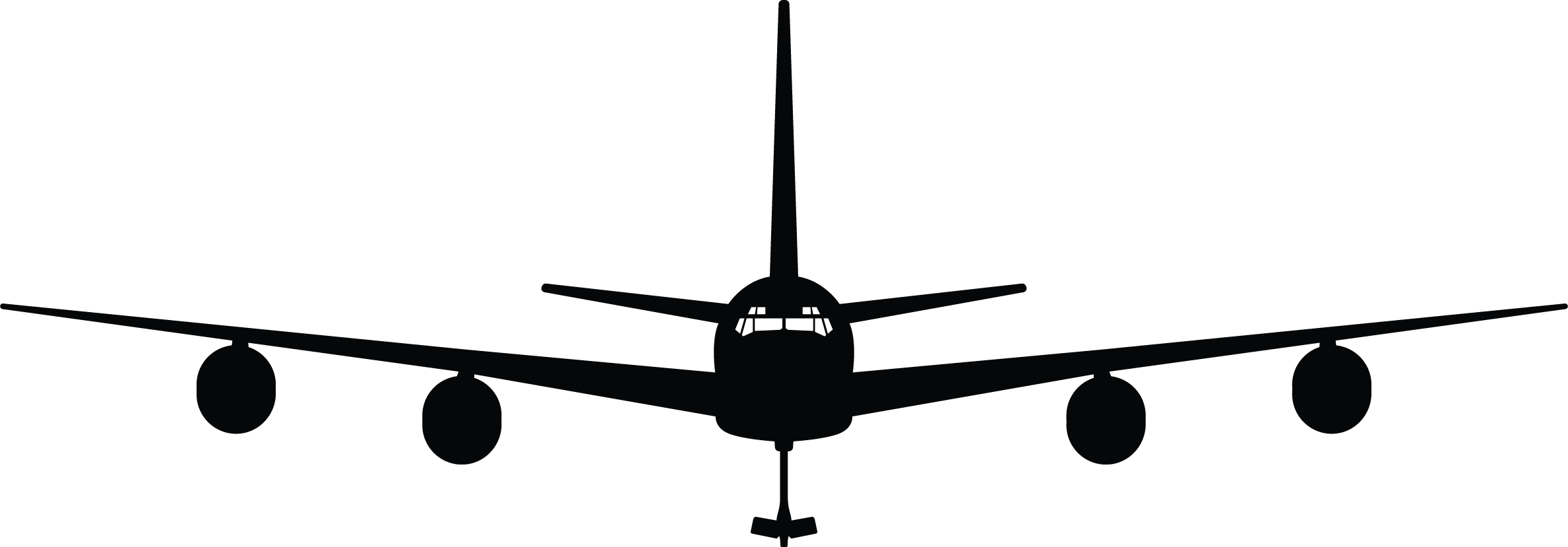 KC-135 Stratotanker Silhouette Sticker