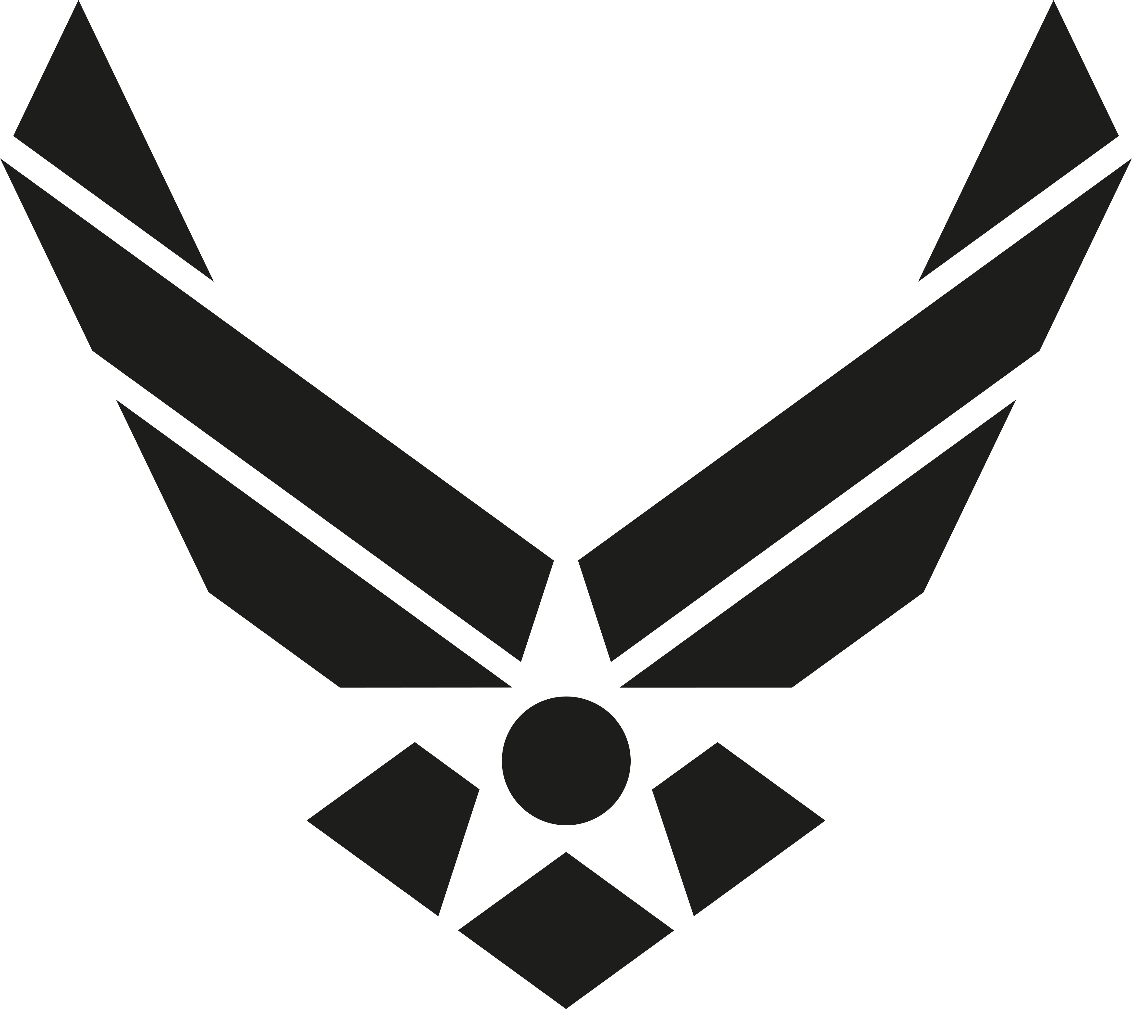 U.S. Air Force Wings Logo Sticker