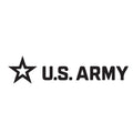 US Army star logo with bold U.S. Army wordmark sticker