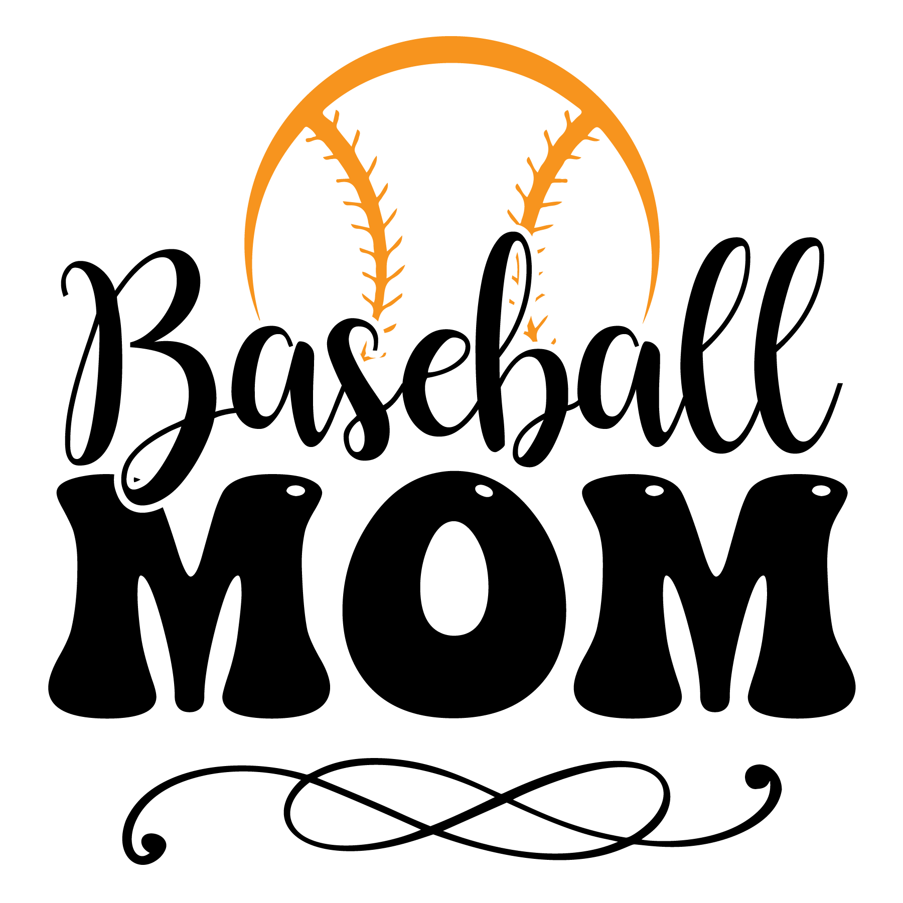Baseball Mom 2 vinyl sticker