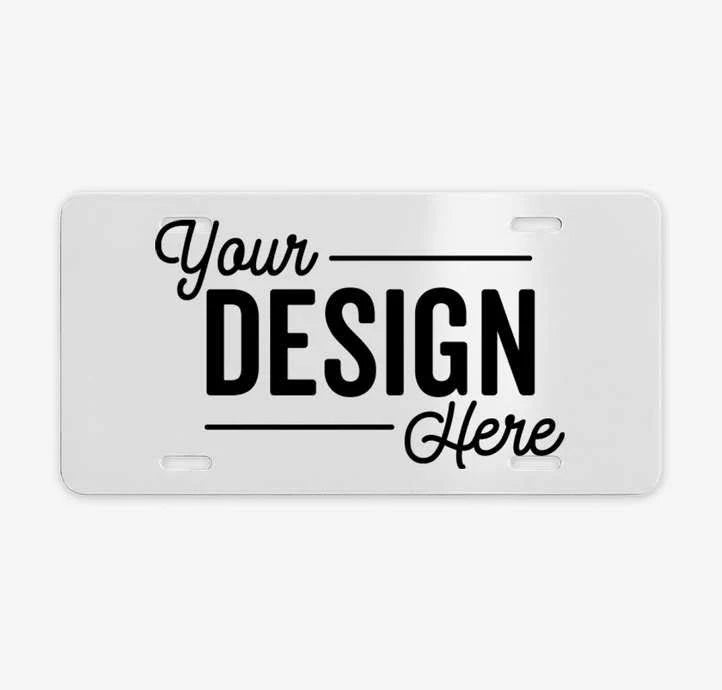 Custom Vinyl License Plate