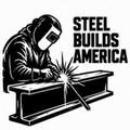 Steel Builds America welding decal