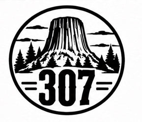 307 Devils Tower Circle Decal