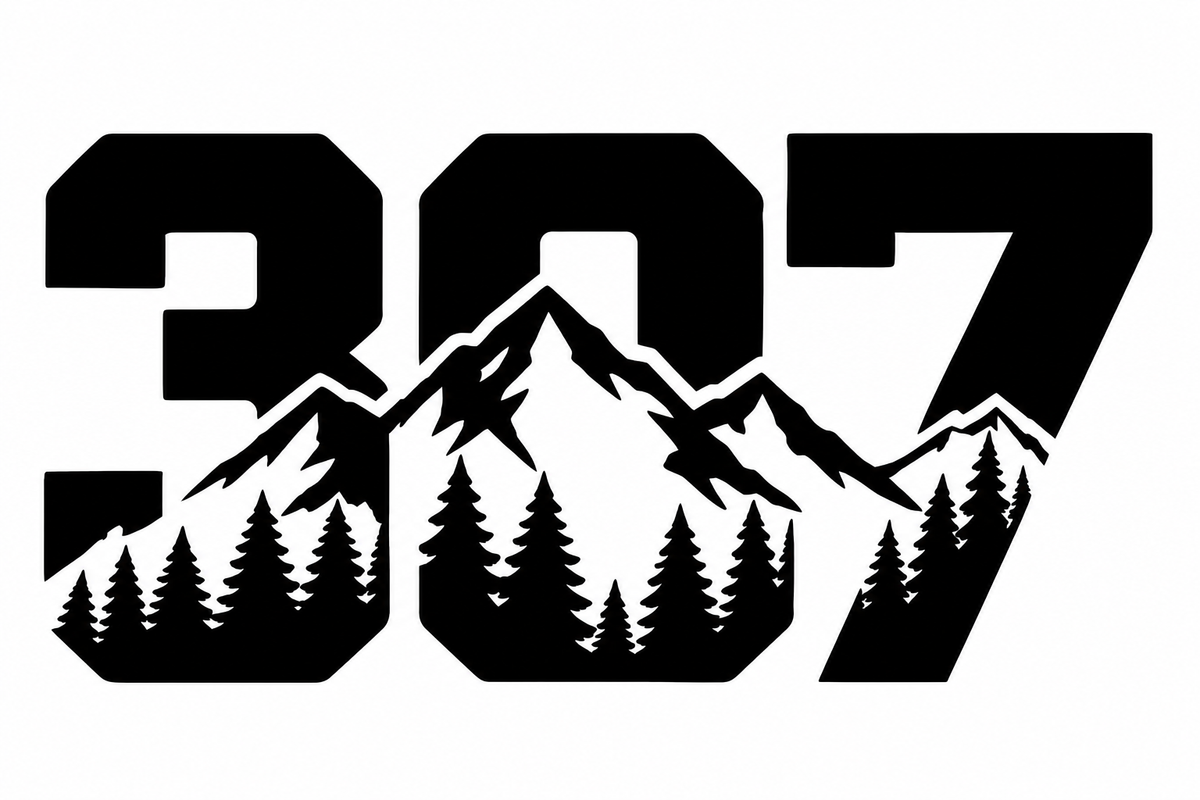 307 Block Mountain Forest Decal