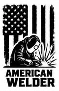 American Welder welding decal