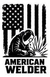 American Welder welding decal