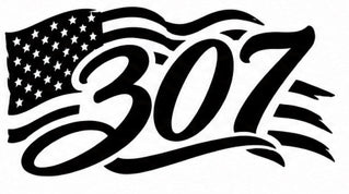 307 Waving Flag Script Decal